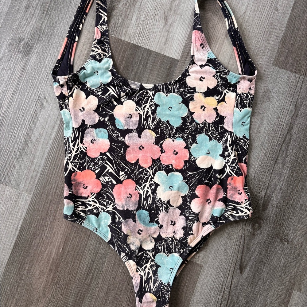 Billabong *RARE* Andy Warhol Print One Piece